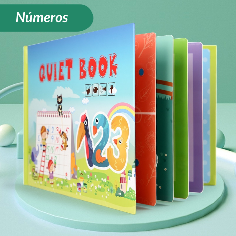 Livro Educativo feito para o despertar da criança e sua curiosidade.